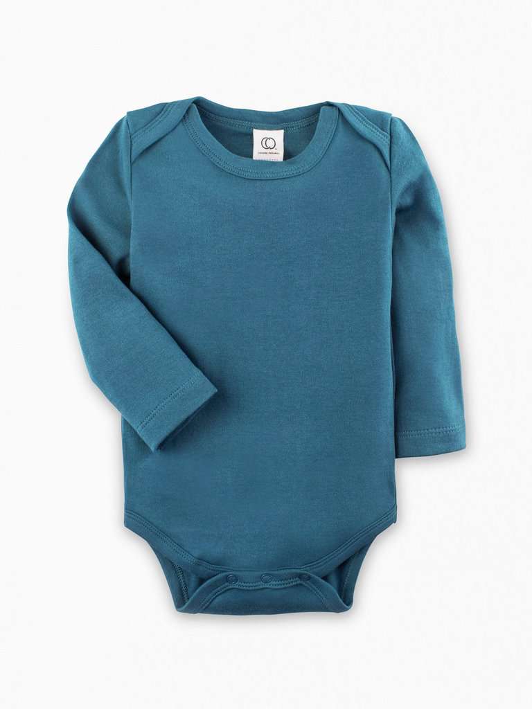 Organic Cotton Baby Long Sleeve Bodysuit by Planet Baby – Planet Baby