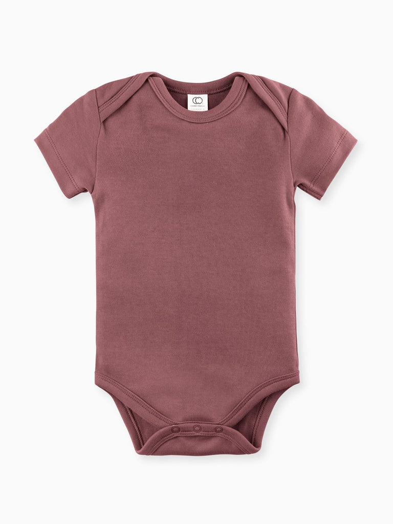 Organic Cotton Baby Short Sleeve Bodysuit by Planet Baby – Planet Baby