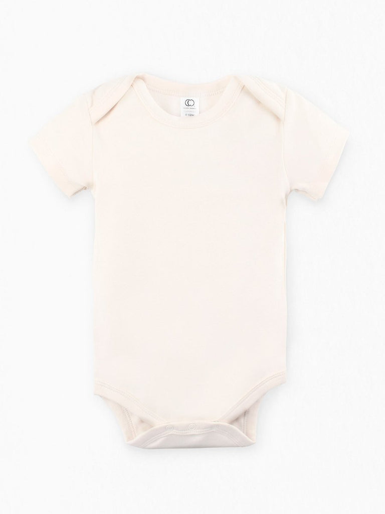 Baby's ORGANIC Cotton, Short-Sleeve, Body Suit - Clean Living