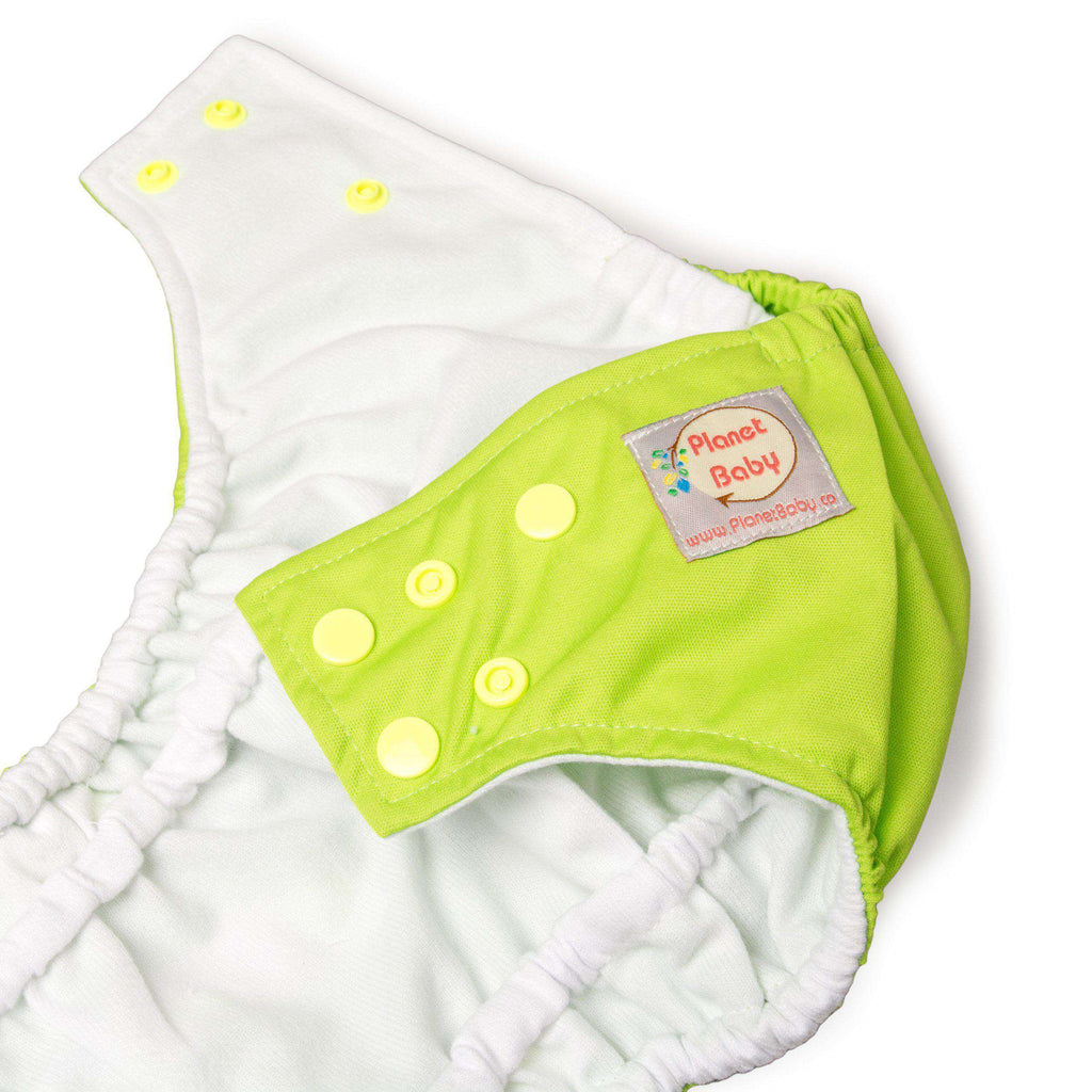 Planet Baby Organic Hemp / Bamboo Fitted Cloth Diapers, All-in-One