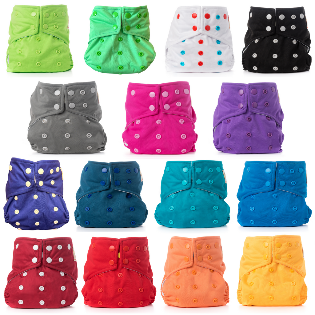 Planet Baby Cloth Diapers, All-in-Two Reusable Pocket Diapers