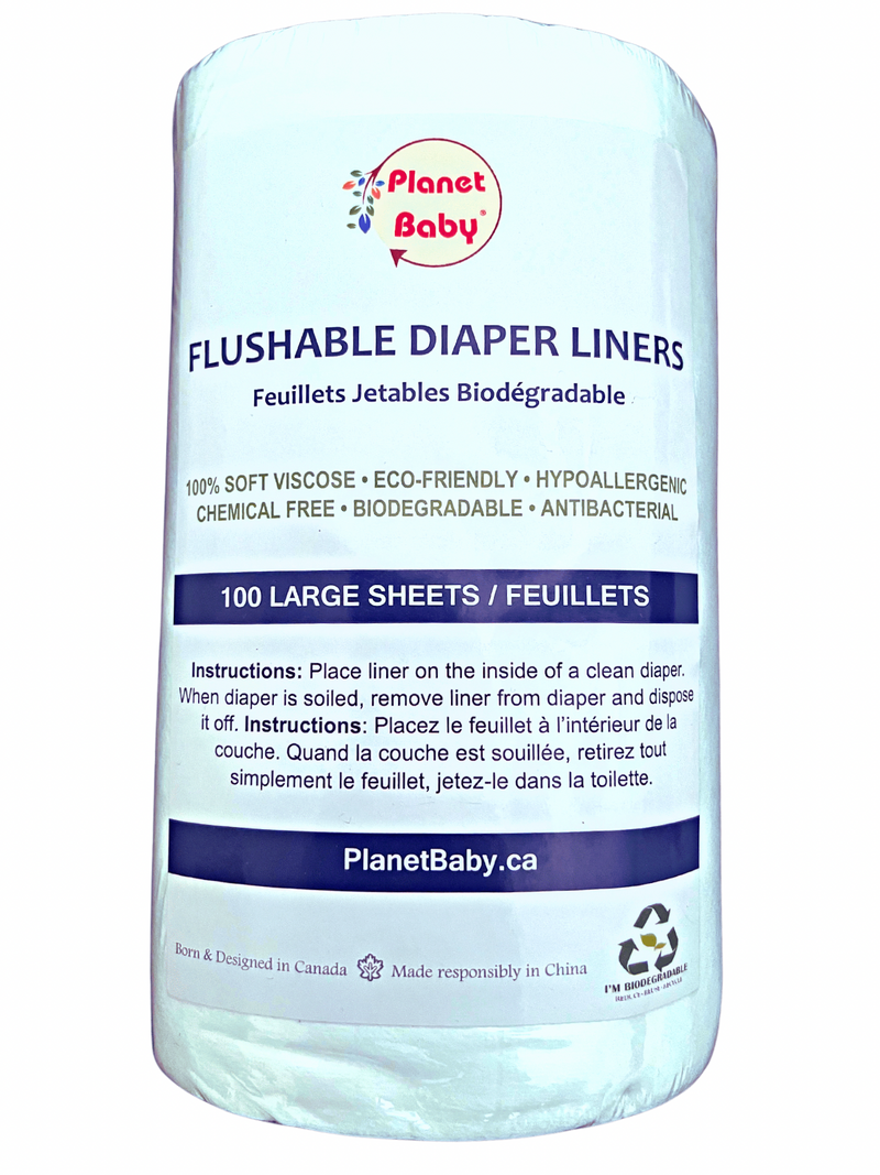 Flushable liners 2024 for cloth diapers